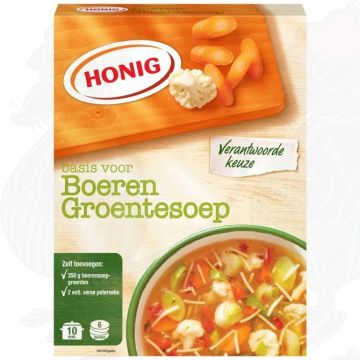 Honig Basis voor Boeren Groentesoep 42g