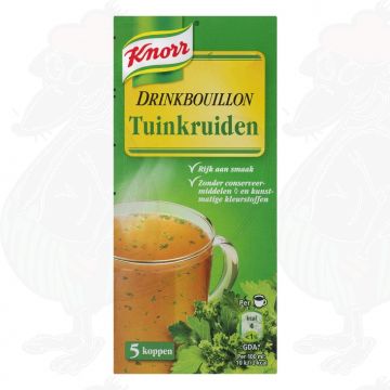 Knorr Soep Drinkbouillon Tuinkruiden 5 Stuks