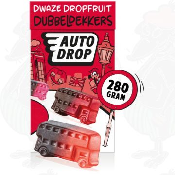 Autodrop Dwaze Dropfruit Dubbeldekkers 280 g