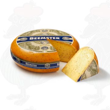 Beemster Kreuzkümmelkäse | Premium Qualität | Ganzer Käse 13 Kilo