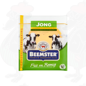 Schnittkäse Beemster Premium Jung 48+ | 250 gram in Scheiben