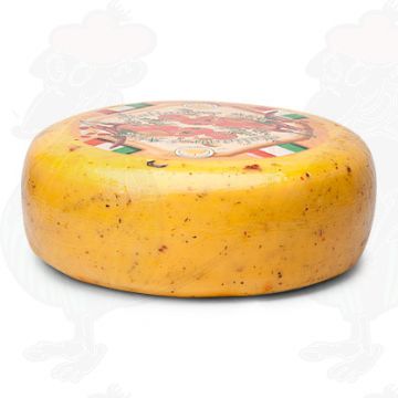 Kräuterkäse Tomate / Olive | Ganzer Käse 10 Kilo | Premium Qualität