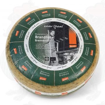 Brennnesselkäse Gouda Biodynamische Käse - Demeter | Ganzer Käse 5 Kilo