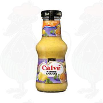 Calvé Curry- und Ananassauce 250 ml.