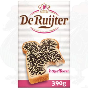 De Ruijter Schokostreusel Mix Zartbitter & Vanille 390 g