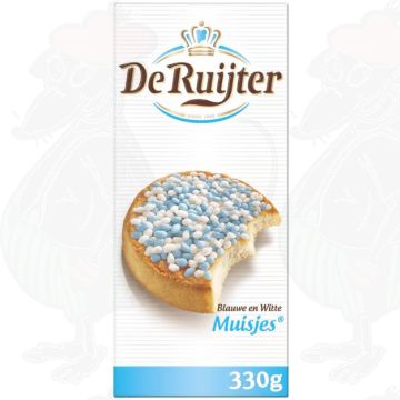 De Ruijter Muisjes Blau und Weiß
