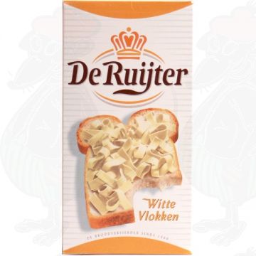 De Ruijter weisse Schokoladen Flocken 200gr.