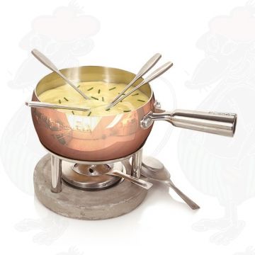 Fondue-Set Kupfer