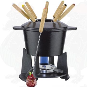 Spring Käsefondueset GRENOBLE schwarz matt 16 cm