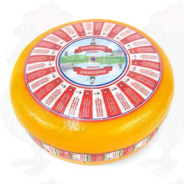 Maasdamer - Löcherkäse | Ganzer Käse 12,5 Kilo | Premium Qualität
