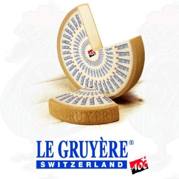 Gruyère Käse - Schweizer | Gouda Käse-Shop | 250 Gramm | Premium Qualität