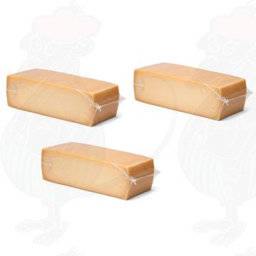 3 X Alter Gouda für Hotels | zusammen 10,5 Kilo | Premium Qualität