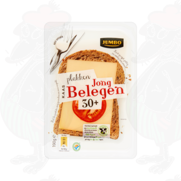 Schnittkäse  Gouda 30+ Jung Gereifter | 190 gram in Scheiben