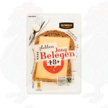 Schnittkäse  Gouda 48+ Jung Gereifter | 190 gram in Scheiben