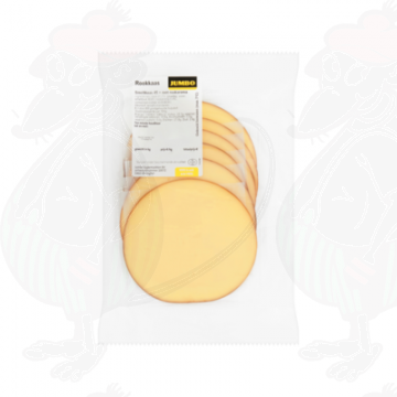Schnittkäse  geräucherter Käse 45+ | 120 gram in Scheiben