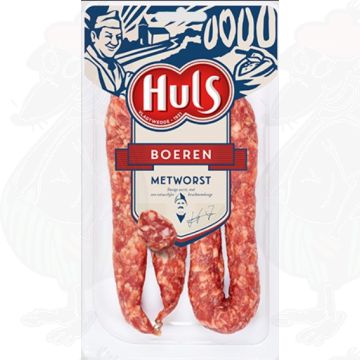 Huls Boerenmetworst 2 x 110 Gramm
