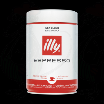 illy Espresso Roasted Ground Coffee 250g