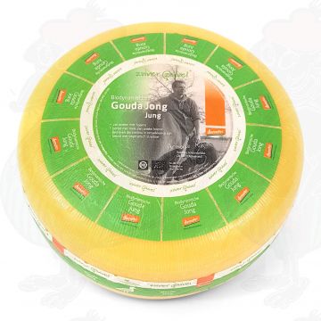 Jung Gouda Biodynamische Käse - Demeter | Ganzer Käse 5 Kilo