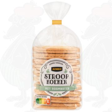 Jumbo Stroopkoeken mit Butter 10 Stuks
