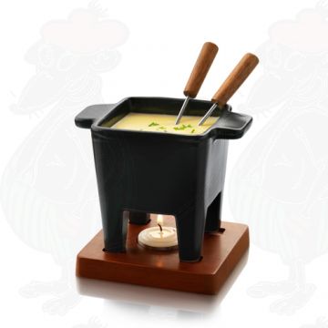 Boska Tapas Schokoladenfondue Set - Käsefondue Set Schwarz 