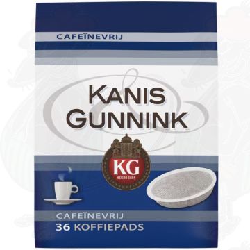 Kanis & Gunnink Koffeinfrei Kaffeepads 36 Stück