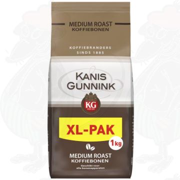 Kanis & Gunnink Medium Roast Kaffeebohnen XL-Packung 1000 g