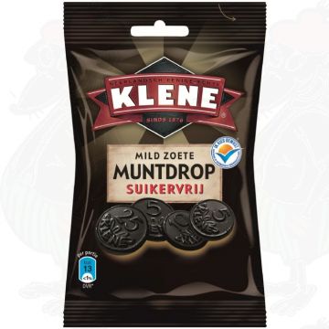 Klene Mild Zoete Muntdrop Suikervrij | 100 gram