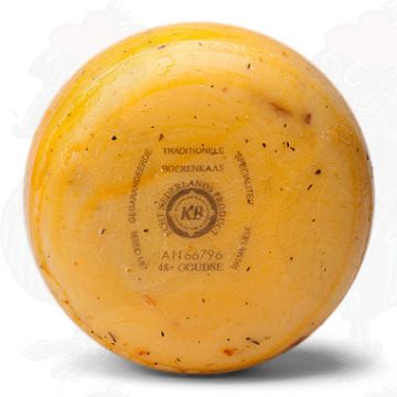 Italienischer Kräuterkäse mit Tomate und Oliven | Ganzer Käse 900 gr Italienischer Kräuterkäse mit Tomate und Oliven | Ganzer Käse 900 gr