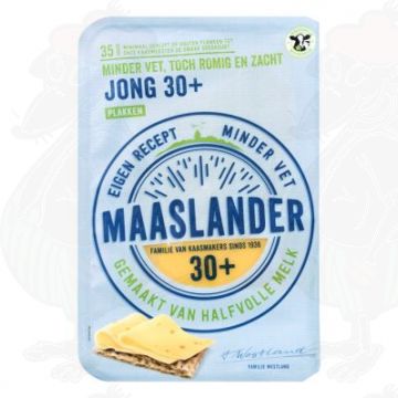 Schnittkäse Maaslander Jung 30+ | 200 gram in Scheiben