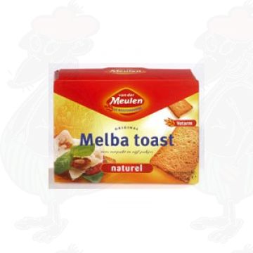 Melba Toast Naturell - Van der Meulen - 120 gram