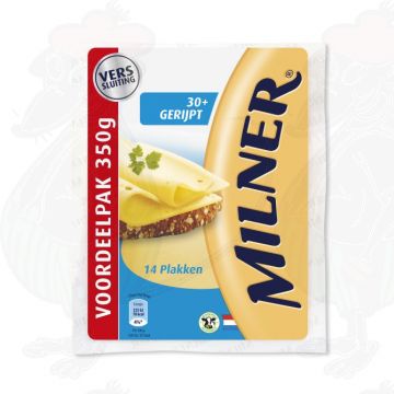Schnittkäse Milner Gereifter 30+ | 350 gram in Scheiben