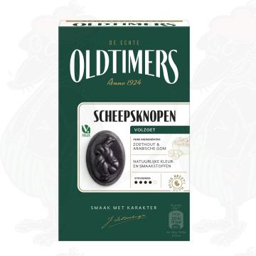 Oldtimers Lakritze Scheepsknopen Drop - 235 gram