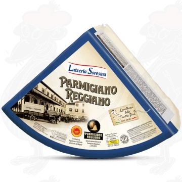 Parmigiano Reggiano 22 Monate | Premium Qualität | 4,5 kg - KEIL 1/8