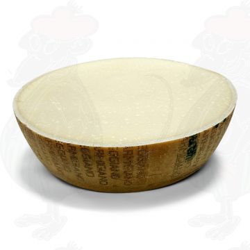 Parmigiano Reggiano 24 Monate | Premium Qualität | 19 kg - Halber Käse - Schüssel