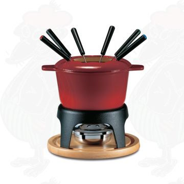 Fondue-Set Swissmar Sierra Gusseisen Rot