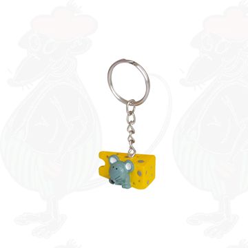Schlüsselanhänger Käse und mouse