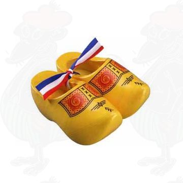 Miniholzschuhe Bauerngelb