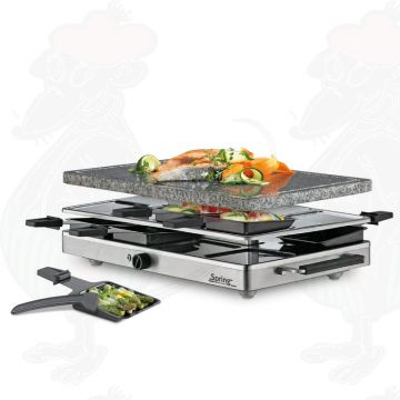 Spring - Raclette8 klassische Aluminium-Grillplatte
