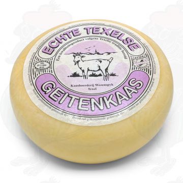 Texeler Ziegenkäse - Jung Gereift | Ganzer Käse 4,5 Kilo