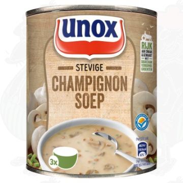 Unox Soep in Blik Stevige Champignonsoep 3 Porties 800ml