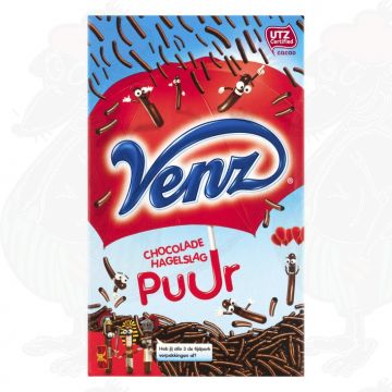 Venz Chocoladehagelslag Puur 400g