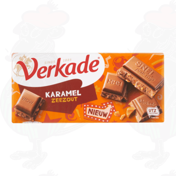 Verkade Karamel Zeezout 111g