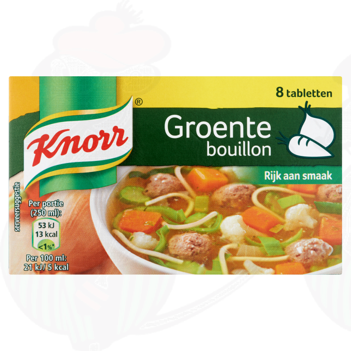 Knorr Bouillon Groente 8 x 10g