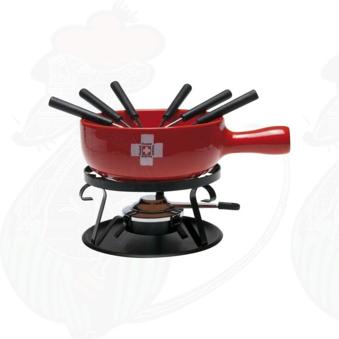 Käsefondue Set Schweizer Doppelkreuz | Online Kaufen