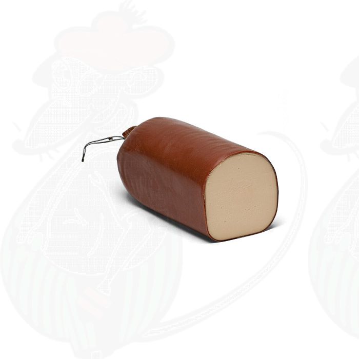 Geräucherter Käse - Gouda | Halber Käse 1,4 Kilo | Premium Qualität main product photo