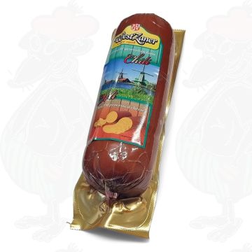 Chili Geräucherter Käse - Gouda Wurst | 500 Gramm