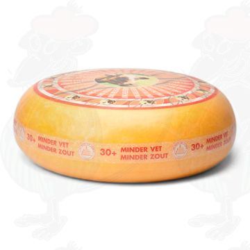 30+ Jung gereifter Magerkäse | Ganzer Käse 11,5 Kilo
