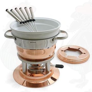 Swissmar Lausanne Kupfer Fondue Set
