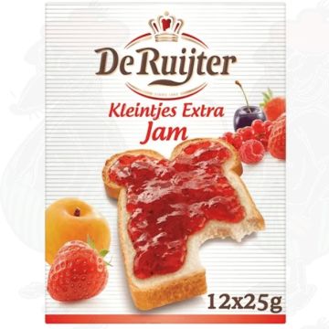 De Ruijter Kleintjes Extra Jam 12 x 25 g