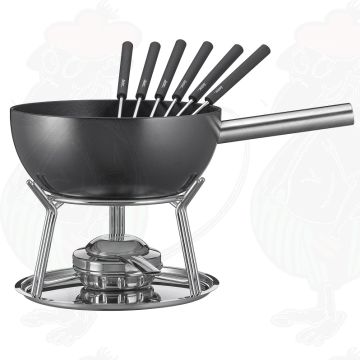 Spring Käsefondueset ALUMINIUM INDUKTION schwarz 23 cm
